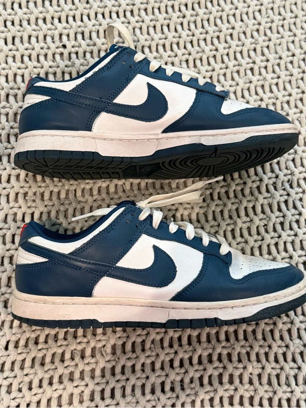 Nike Men’s Dunk Low Sneakers - White / Navy